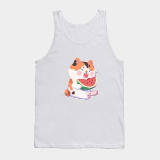 Watermeowlon Tank Top